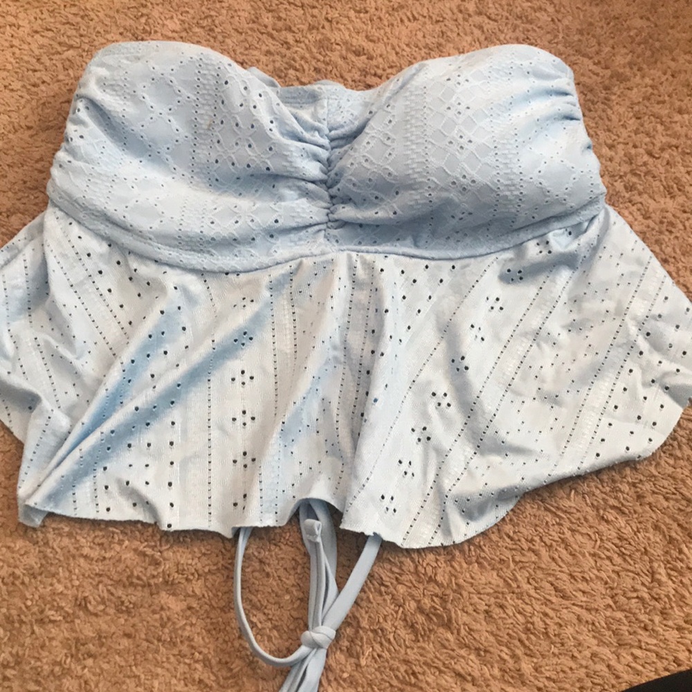 Strapless bikini top